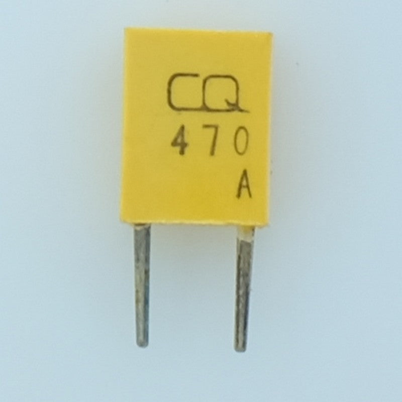 CQ470A Filtre céramique FI 470kHz 2 broches Crystal Quartz - Distri-Compo