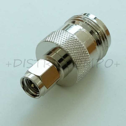 Adaptateur N femelle vers SMA mâle 50ohm 11GHz CT3390 Cal Test RoHS