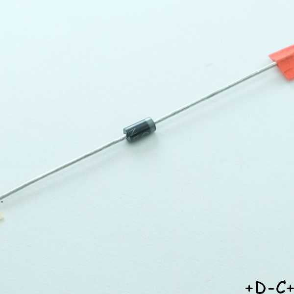 BY127 Diode de redressement 800V 1A DO-41