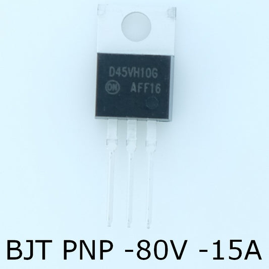 D45VH10G Transistor PNP 80V 15A TO-220 ONS - Distri-Compo