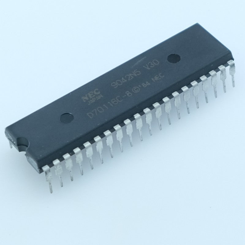 D70116-C8 Microprocesseur NEC V30 16 bits compatible Intel 8086/8088 DIP-40 NEC
