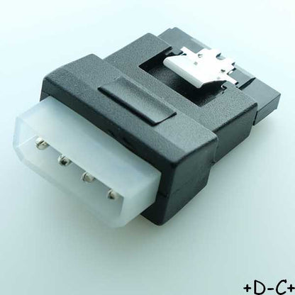 Adaptateur SATA femelle vers Molex 4 pins mâle 82325 Delock