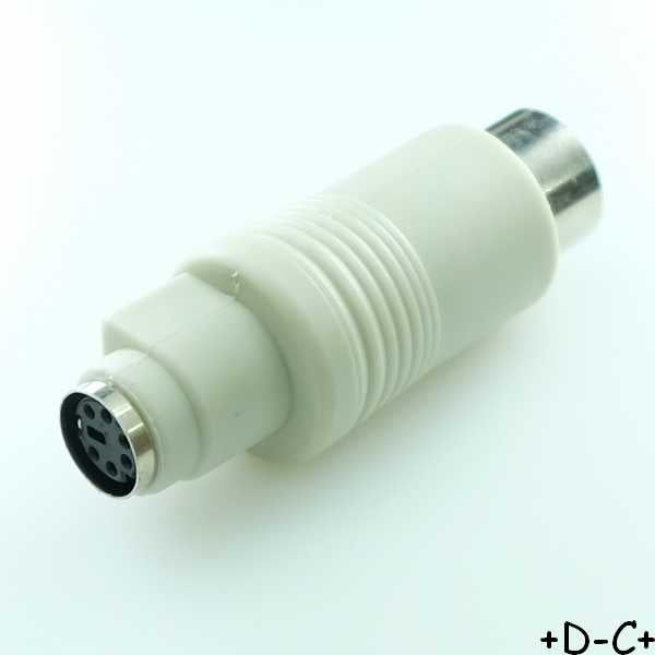 Adaptateur DIN 5 broches mâle vers PS/2 6 pins femelle Delock
