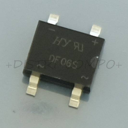 DF06S Diode redress. pont 1A 600V SO-4 HY RoHS