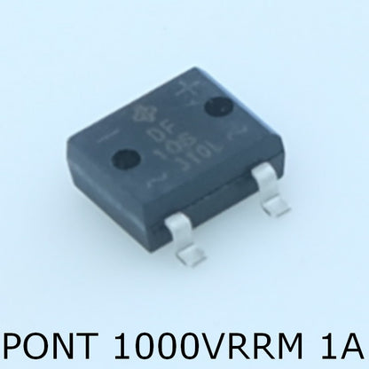 DF10S-E3/45 Pont redresseur 1000VDC 1A SMD-DFS Vishay