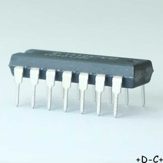 UA747CN Dual general-purpose operational amplifier DIP-14 Texas RoHS