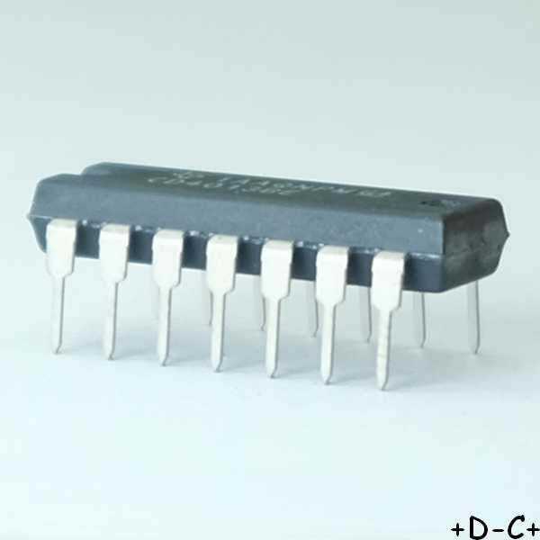 MC1489P Quadruple line receivers DIP-14 STM