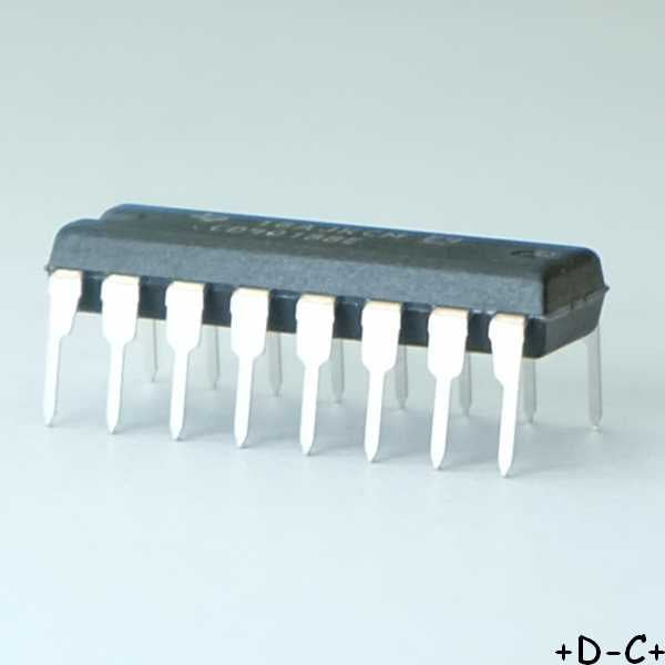 CD74HC123E Dual Retriggerable Monostable Multivibrators DIP-16 Texas