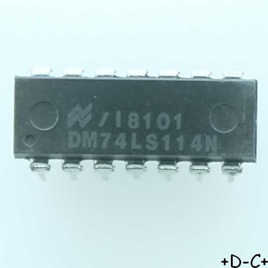 DM74LS114N Double bascule JK DIP-14 National