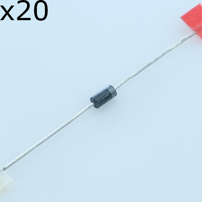 EM513 Diode de redressement 1600V 1A DO-41 (lot de 20)