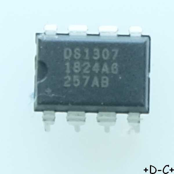 DS1307+ 64 x 8, Serial, I2C Real-Time Clock DIP-8 Maxim RoHS