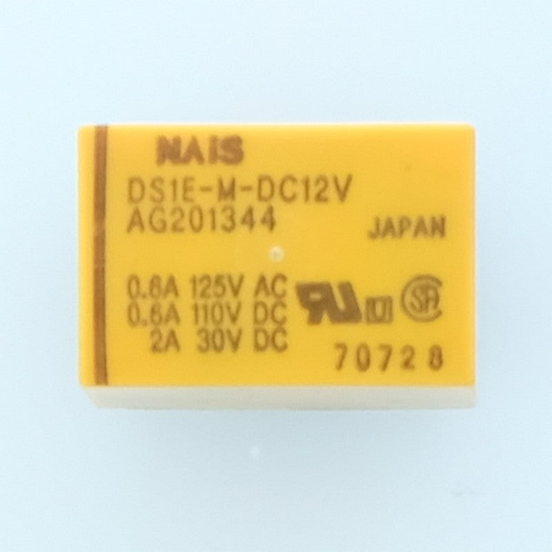 DS1E-M-DC12V Relais miniature SPDT (1RT) bobine 12VDC Panasonic