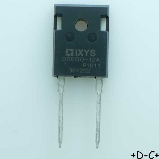 DSEI30-12A Fast Recovery Epitaxial Diode 1200V 26A TO-247AD IXYS RoHS