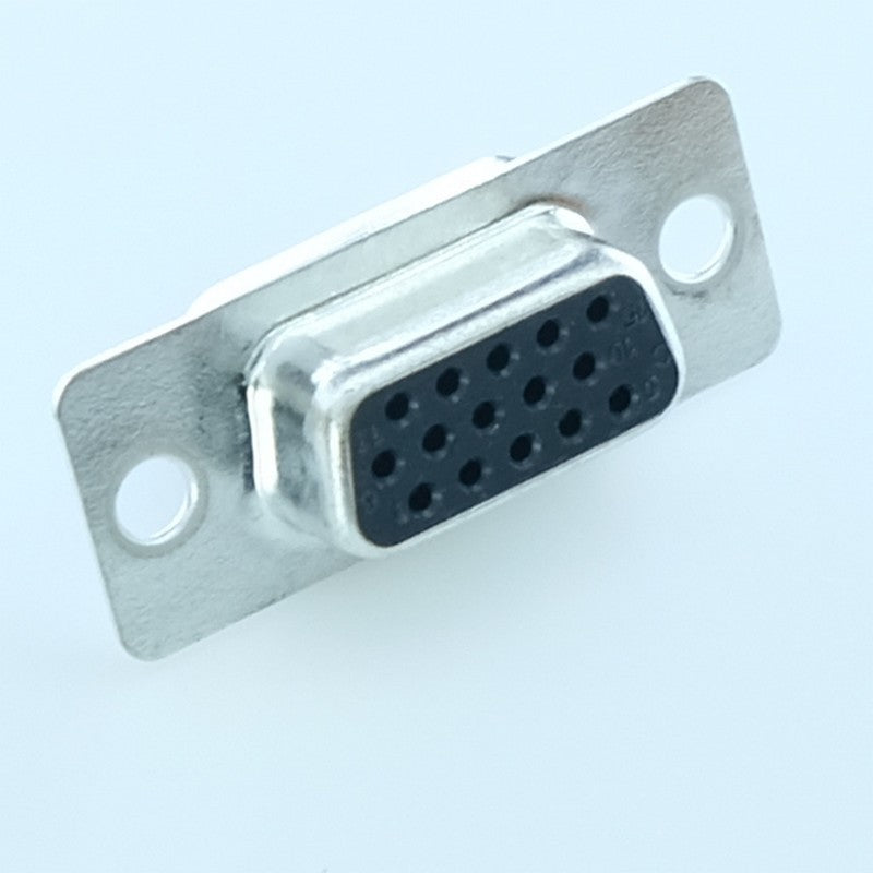 Connecteur D-SUB 15 broches haute densité femelle à souder sur fils