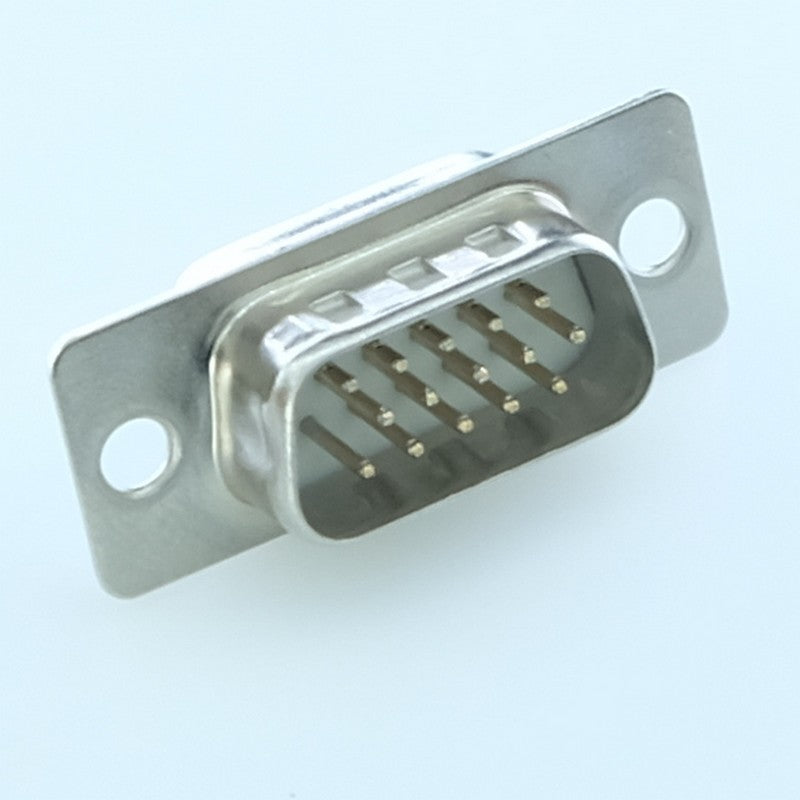 Connecteur D-SUB 15 broches haute densite mâle a souder sur fils