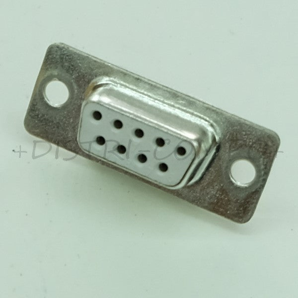 Connecteur D-SUB 9 broches femelle à souder sur fils