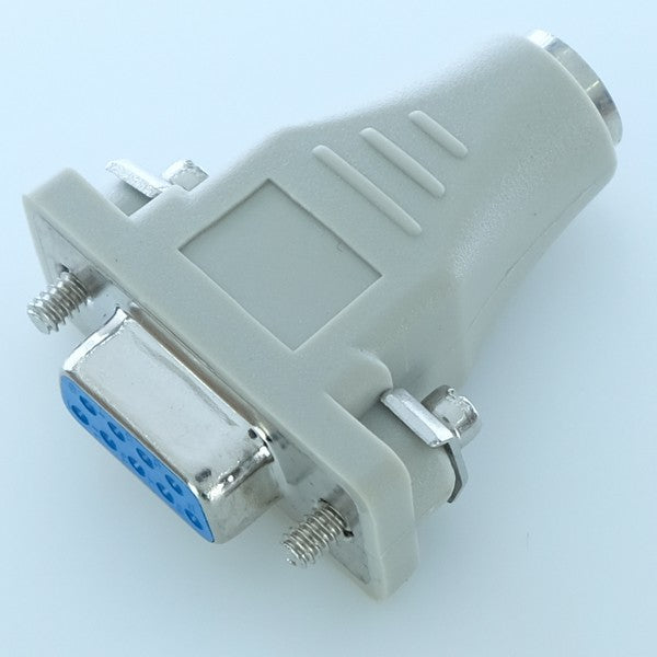 Adaptateur D-SUB 9 broches femelle vers Mini-Din 6 broches femelle - Distri-Compo