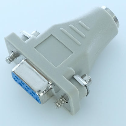 Adaptateur D-SUB 9 broches femelle vers Mini-Din 6 broches femelle - Distri-Compo