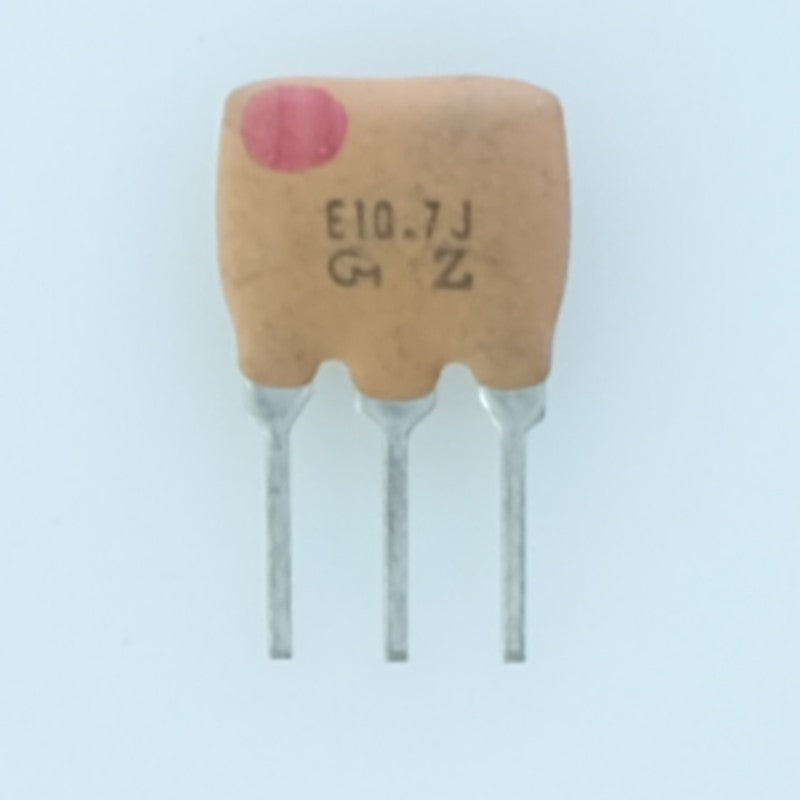 E10.7J Filtre ceramique 10.7MHz Bande passante - Atténuation : 150Khz - 3db