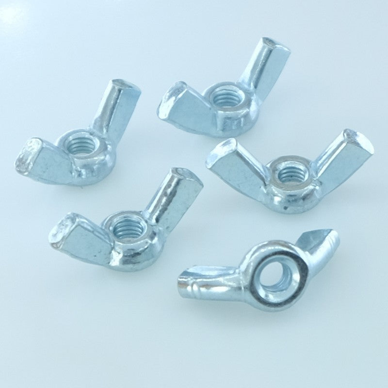 Ecrou papillon M4 acier (lot de 5)