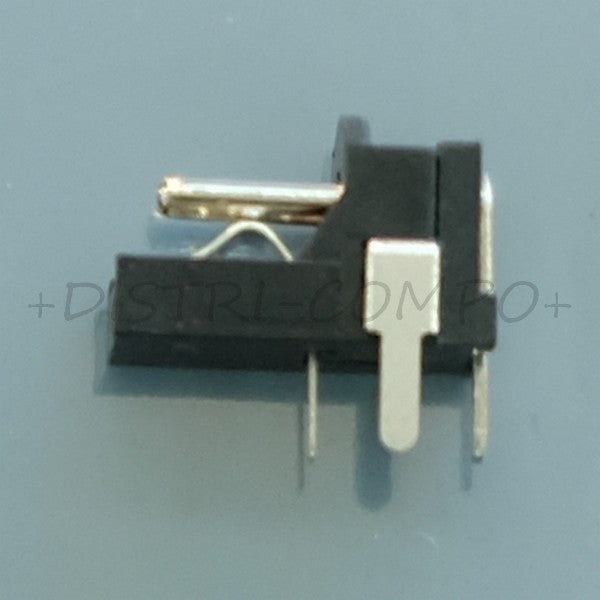 Embase jack D.C. 1.3mm mâle pour circuit imprimé