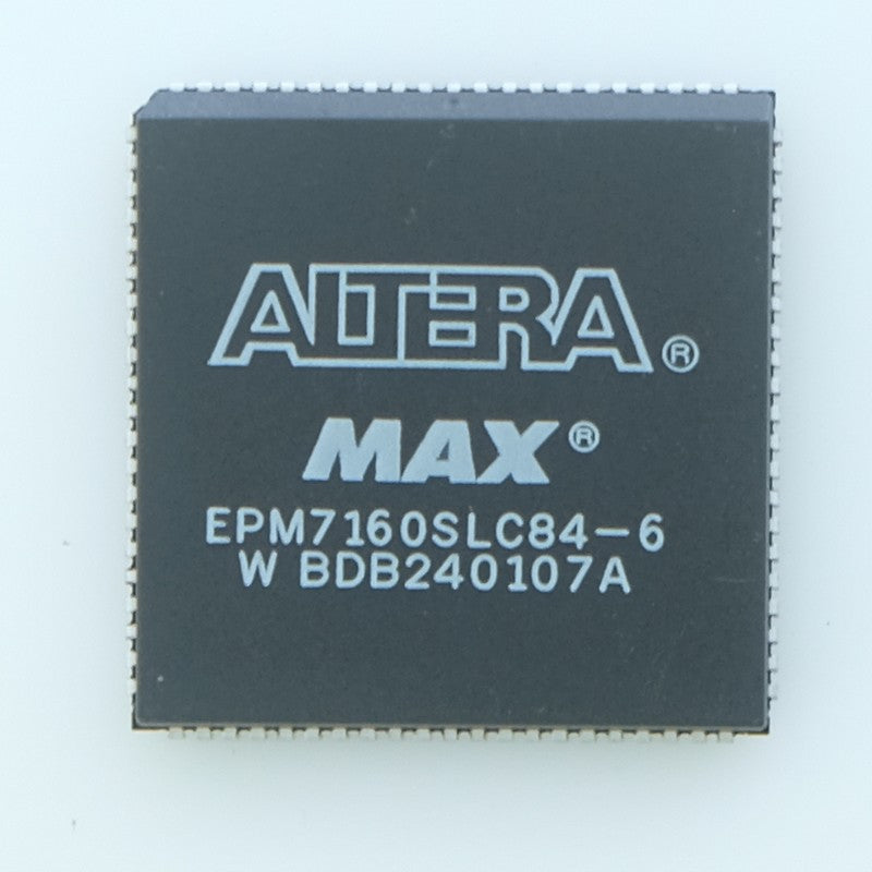EPM7160SLC84-6 CPLD MAX 7000S, 160 macrocellules, 64 E/S, 6ns PLCC-84 Altera