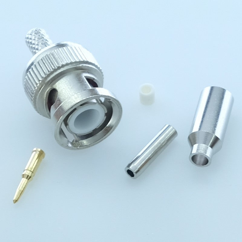 Fiche BNC mâle a sertir RG174 50ohm - Distri-Compo