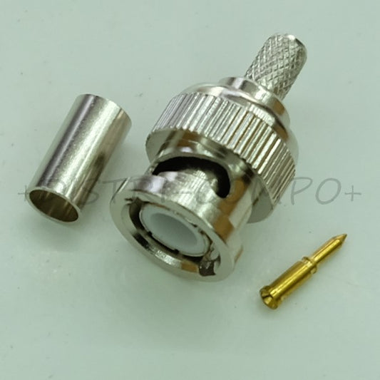 Fiche BNC male a sertir RG58 50ohm