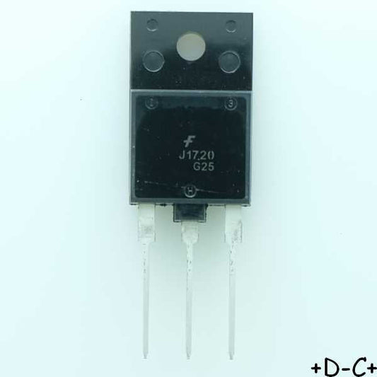 FJAFS1720 Transistor BJT NPN 800V 12A 60W TO-3PF ONS RoHS