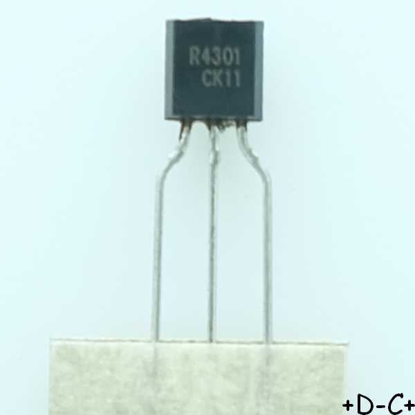 FJN4301R Transistor numerique -50V -100mA TO-92 ONS RoHS