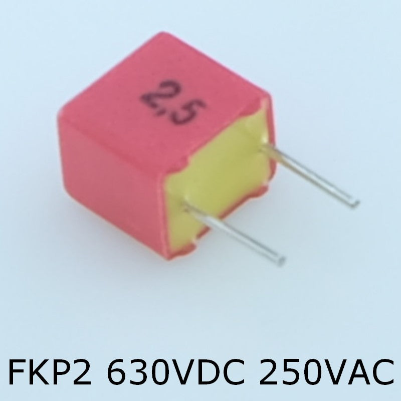 Condensateur FKP2 10nF 630VDC 250VAC pas 5mm