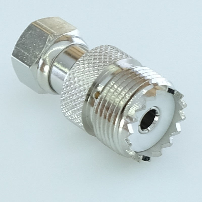 Adaptateur UHF femelle vers F mâle