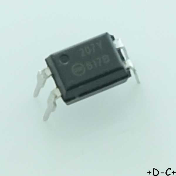 FOD817B Optocoupler Phototransistor 50mA 5kV DIP-4 ONS RoHS