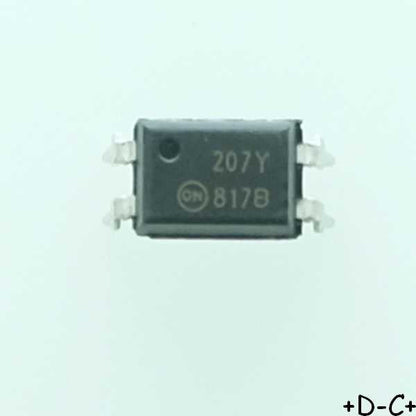 FOD817B Optocoupler Phototransistor 50mA 5kV DIP-4 ONS RoHS