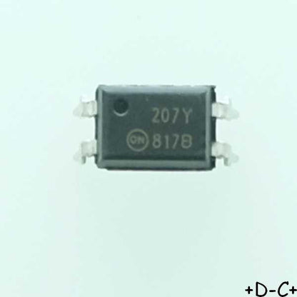 FOD817B Optocoupler Phototransistor 50mA 5kV DIP-4 ONS RoHS