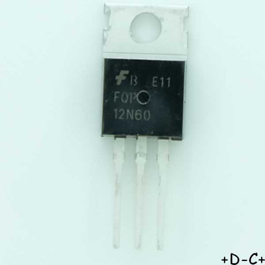 FQP12N60 Transistor Mosfet 600V 10.5A TO-220 Fairchild