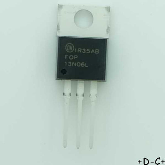 FQP13N06L Transistor MOSFET N-CH 60V 13.6A TO-220 ONS RoHS