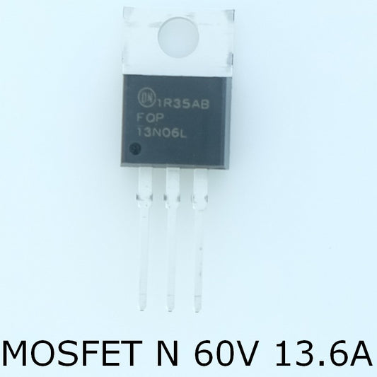 FQP13N06L Transistor MOSFET N-CH 60V 13.6A TO-220 ONS - Distri-Compo