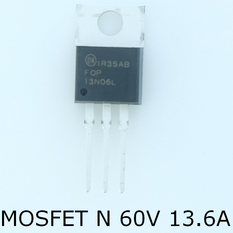 FQP13N06L Transistor MOSFET N-CH 60V 13.6A TO-220 ONS - Distri-Compo