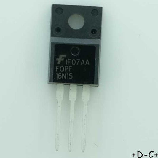 FQPF16N15 Transistor MOSFET N-CH 150V 11.6A TO-220FP ONS RoHS