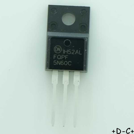 FQPF5N60C Transistor Mosfet N 600V 4.5A TO-220 Fairchild RoHS