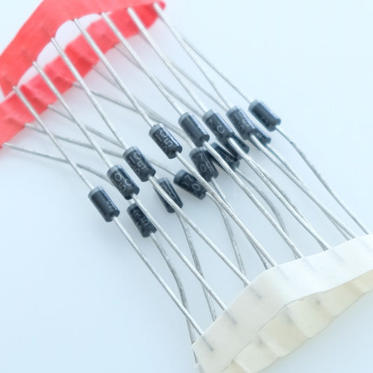 FR107 Diode recuperation 1 kV 1A DO-41 Taiwan Semiconductor (lot de 16) - Distri-Compo