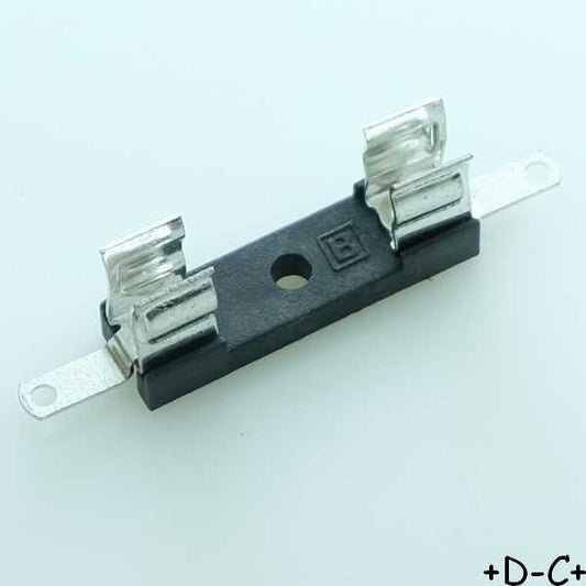 FX0267 Porte fusibles 5x20mm 6.3A 250V cosses Bulgin