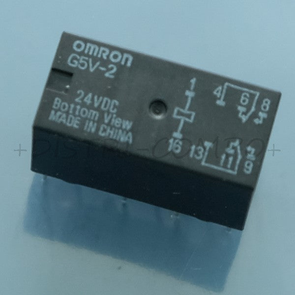 G5V-2 24DC Relais signalisation 24VDC 2 pÃ´les 1152ohms 2A Omron