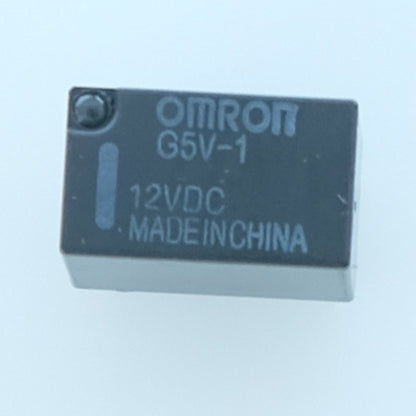 Relais signal 12VDC 1A SPDT 12.5x7.5x10mm G5V-1 Omron - Distri-Compo
