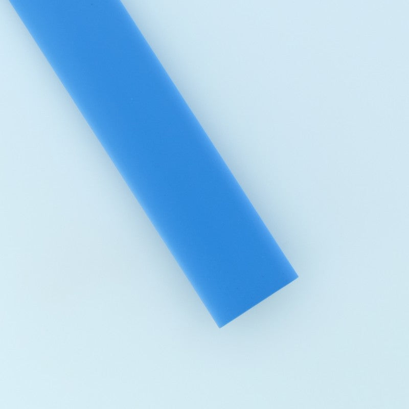 Gaine thermorétractable 9.5mm bleu 2:1 polyoléfine 10cm