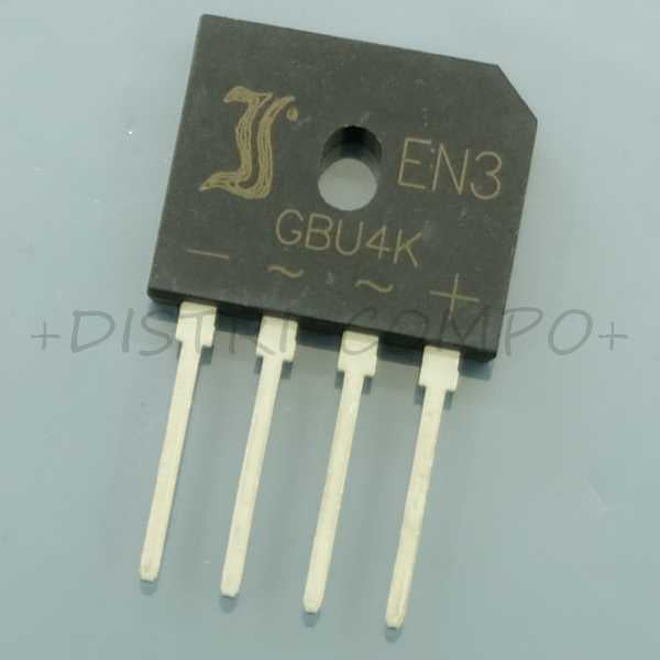 GBU4K Diode Rectifier Bridge 800V 4A 4-Pin Diotec RoHS