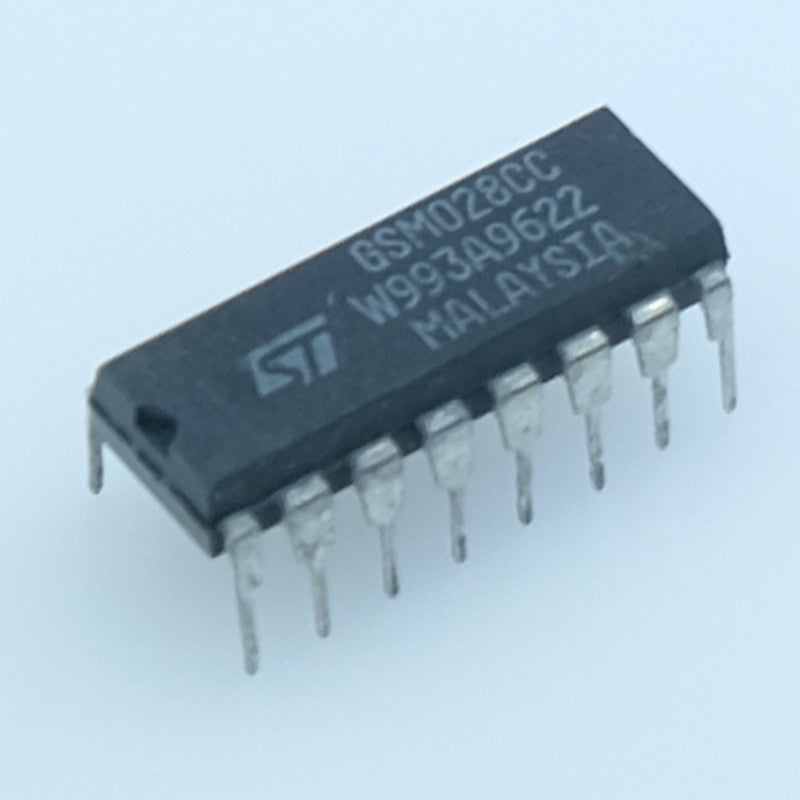 GSM028CC ASIC (circuit intégré propriétaire) DIP-16 STMicroelectronics