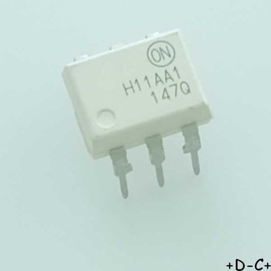 H11AA1M Optocoupleur sortie transistor DIP-6 ONS RoHS