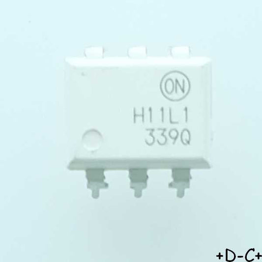 H11L1M Optocoupleur sortie trigger schmitt 7.5kV DIP-6 ONS RoHS